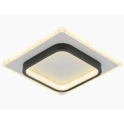 Φωτιστικό LED "CAEN" LEGGENDA 25W με δυνατότητα επιλογής χρώματος από διακόπτη 2500lm μαύρο με λευκό