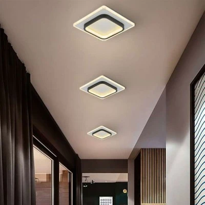 Φωτιστικό LED "CAEN" LEGGENDA 25W με δυνατότητα επιλογής χρώματος από διακόπτη 2500lm μαύρο με λευκό