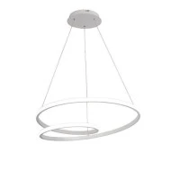 Κρεμαστό φωτιστικό LED GRANADA 72W λευκό Φ60cm με 3 επιλογές φωτισμού (ψυχρό - φυσικό- θερμό) 7200lm