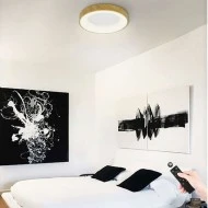 Φωτιστικό LED TENERIFE WOOD 55W με ασύρματο τηλεχειρισμό 3+1 ψυχρό - φυσικό - θερμό dimmable Φωτιστικό LED TENERIFE WOOD 55W με ασύρματο τηλεχειρισμό 3+1 ψυχρό - φυσικό - θερμό dimmable