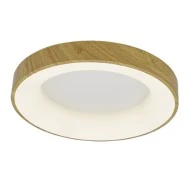 Φωτιστικό LED TENERIFE WOOD 55W με ασύρματο τηλεχειρισμό 3+1 ψυχρό - φυσικό - θερμό dimmable