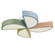 Παιδικό φωτιστικό LED FLOWER 36W με 3 επιλογες φωτισμού 3000K - 4000K - 6000K και ασύρματο τηλεχειριστήριο 