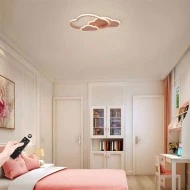 Παιδικό φωτιστικό LED CLOUD σομόν 86W με 3 επιλο΄γες φωτισμού 3000K,4000K,6000K