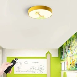 Παιδικό φωτιστικό οροφής Φ50 LED GIRAFFE 60W με δυνατότητα επιλογής φωτισμού (3000K,4000K,6000K)