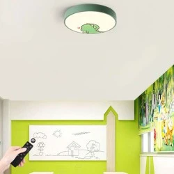 Παιδικό φωτιστικό LED DINOSAUR 60W Φ50 με ασύρματο τηλεχειριστήριο και δυνατότητα επιλογής φωτισμού 3000K - 4000K - 6000K