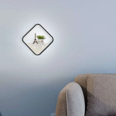 LED φωτιστικό απλίκα τοίχου GARDEN 18W εναλλαγής φωτισμού 3 σε 1 3000K - 4000K - 6000K 1800lm