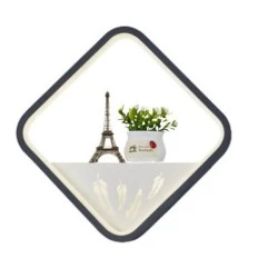 LED φωτιστικό απλίκα τοίχου GARDEN 18W εναλλαγής φωτισμού 3 σε 1 3000K - 4000K - 6000K 1800lm