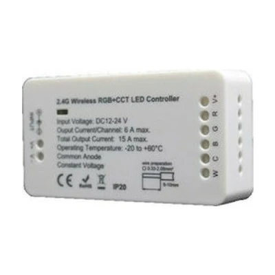 Δέκτης για ασύρματο τηλεχειριστήριο RGB 12VDC/216W & 24VDC/432W