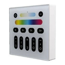 Dimmer αφής με 9 προγράμματα επίτοιχης τοποθέτησης για ταινίες Led 12-24V RGB