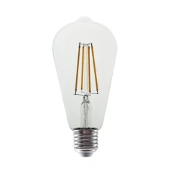 Διακοσμητική λάμπα led αβοκάντο E27 6W 230V ενδιάμεσο λευκό φως 4000K 830lm διάφανο κάλυμμα Διακοσμητική λάμπα led αβοκάντο E27 6W 230V ενδιάμεσο λευκό φως 4000K 830lm διάφανο κάλυμμα