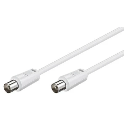 Καλώδιο κεραίας αρσενικό GOOBAY <70dB CCS με μήκος 2.5m σε λευκό χρώμα Καλώδιο κεραίας αρσενικό GOOBAY <70dB CCS με μήκος 2.5m σε λευκό χρώμα