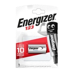 ENERGIZER μπαταρία λιθίου CR123A 3V 1 τεμάχιο με μεγάλη διάρκεια ζωής