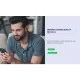 Ενσύρματα ακουστικά CELEBRAT bluetooth earphones A20 με μαγνήτη BT 5.0 σε μαύρο χρώμα