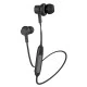 Ενσύρματα ακουστικά CELEBRAT bluetooth earphones A20 με μαγνήτη BT 5.0 σε μαύρο χρώμα