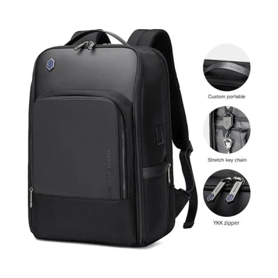 ARCTIC HUNTER τσάντα πλάτης B00403-GY με θήκη laptop 15.6", USB, γκρι ARCTIC HUNTER τσάντα πλάτης B00403-GY με θήκη laptop 15.6", USB, γκρι