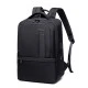 Τσάντα πλάτης ARCTIC HUNTER με θήκη laptop 15.6" με χωρητικότητα 27L με θύρα USB μαύρη
