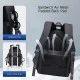 Τσάντα πλάτης ARCTIC HUNTER B00498 με θήκη laptop 15.6" 22L μαύρη