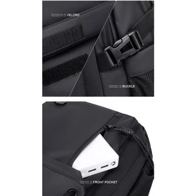 Τσάντα πλάτης ARCTIC HUNTER με θήκη laptop 15.6" με χωρητικότητα 25L σε μαύρο χρώμα Τσάντα πλάτης ARCTIC HUNTER με θήκη laptop 15.6" με χωρητικότητα 25L σε μαύρο χρώμα