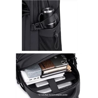 Τσάντα πλάτης ARCTIC HUNTER με θήκη laptop 15.6" με χωρητικότητα 25L σε γκρι χρώμα Τσάντα πλάτης ARCTIC HUNTER με θήκη laptop 15.6" με χωρητικότητα 25L σε γκρι χρώμα