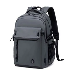 Τσάντα πλάτης ARCTIC HUNTER με θήκη laptop 15.6" με χωρητικότητα 25L σε γκρι χρώμα