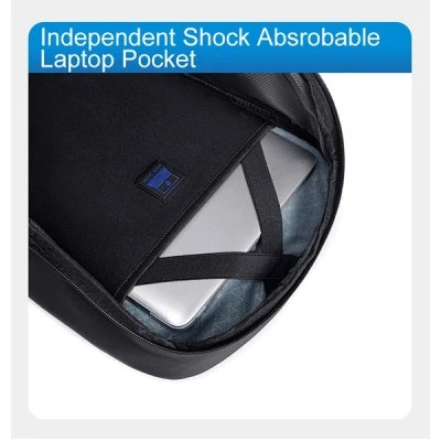 Τσάντα πλάτης ARCTIC HUNTER  με θήκη laptop 15.6'' με χωρητικότητα 21L σε γκρι χρώμα 