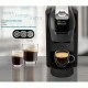Καφετιέρα espresso συμβατή με κάψουλες Nespresso, Dolce Gusto και αλεσμένο καφέ 1450W με πίεση 19 bar σε μαύρο χρώμα BRUNO 
