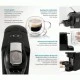 Καφετιέρα espresso συμβατή με κάψουλες Nespresso, Dolce Gusto και αλεσμένο καφέ 1450W με πίεση 19 bar σε μαύρο χρώμα BRUNO 