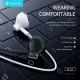 Ακουστικά ενσύρματα CELEBRAT earphones με μικρόφωνο D12 USB-C με μήκος καλωδίου 1.2m σε λευκό χρώμα 