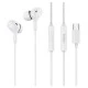 Ακουστικά ενσύρματα CELEBRAT earphones με μικρόφωνο D13 USB-C με μήκος καλωδίου 1.2m σε λευκό χρώμα Ακουστικά ενσύρματα CELEBRAT earphones με μικρόφωνο D13 USB-C με μήκος καλωδίου 1.2m σε λευκό χρώμα