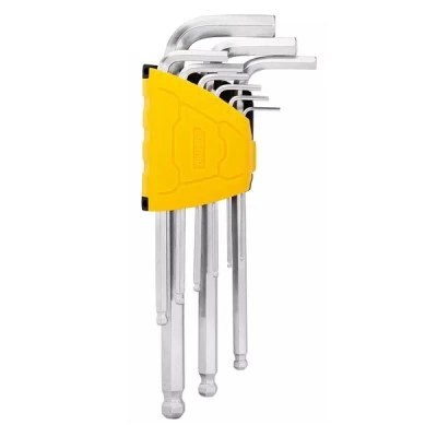 Σετ κλειδιά Allen DELI DL3088 με μακρύ βραχίονα 1.5-10mm από Cr-V  9 τεμάχια