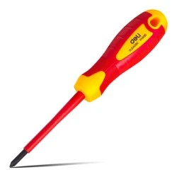 Κατσαβίδι DELI DL514080 μαγνητικό μέγεθος PH1x80mm με πιστοποίηση VDE & μόνωση κλάσης 1000V