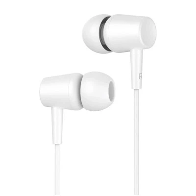 Ακουστικά ψείρες CELEBRAT G13 με μικρόφωνο 10mm iack 3.5mm με μήκος καλωδίου 1.2m λευκό χρώμα 