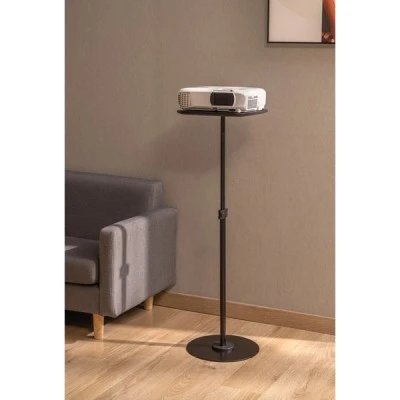 Βάση για projector δαπέδου με μέγιστο φορτίο έως 6kg με ρυθμιζόμενο ύψος & στιβαρή κατασκευή σε μαύρο χρώμα