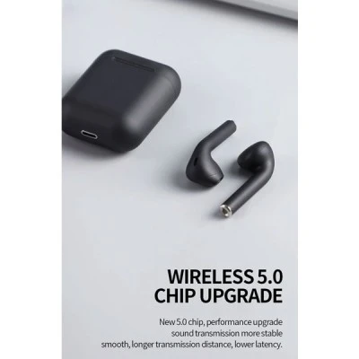 Ακουστικά ασύρματα CELEBRAT bluetooth W10 true wireless με θήκη φόρτισης σε μαύρο χρώμα