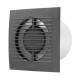 Εξαεριστήρας μπάνιου Φ100mm ανθρακί 15W 100m³/h 2550rpm 32dB IPX4 Εξαεριστήρας μπάνιου Φ100mm ανθρακί 15W 100m³/h 2550rpm 32dB IPX4