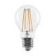 Λάμπα LED Filament 8W E27 θερμό λευκό φως 2700K A60 με δυνατότητα ρύθμισης της έντασης φωτός & διάφανο κάλυμμα