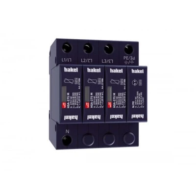 Απαγωγός κρουστικών υπερτάσεων Hakel®  HSA-275/3+1 M  SPD T2+T3 