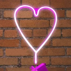 Διακοσμητικό φωτιστικό σε σχήμα καρδιά με NEON LED STRIPS 4.5V μπαταρίας 3*AA και διάσταση 385x15x295 {enjoysimplicity}™ Διακοσμητικό φωτιστικό σε σχήμα καρδιά με NEON LED STRIPS 4.5V μπαταρίας 3*AA και διάσταση 385x15x295 {enjoysimplicity}™