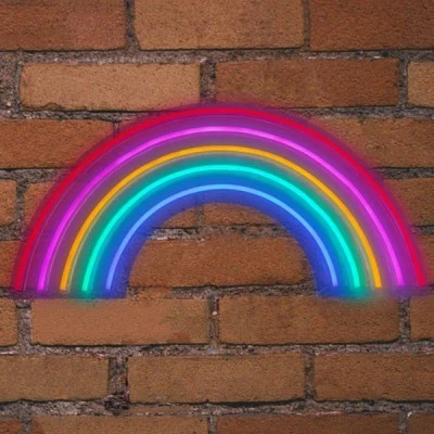Διακοσμητικό NEON LED STRIPS RAINBOW 5V με USB καλώδιο 1mt και διάσταση 630x15x320mm {enjoysimplicity}™ Διακοσμητικό NEON LED STRIPS RAINBOW 5V με USB καλώδιο 1mt και διάσταση 630x15x320mm {enjoysimplicity}™
