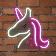 Διακοσμητικό φωτιστικό NEON LED STRIPS UNICORN με USB καλώδιο 1mt 5V 330x15x330mm {enjoysimplicity}™ Διακοσμητικό φωτιστικό NEON LED STRIPS UNICORN με USB καλώδιο 1mt 5V 330x15x330mm {enjoysimplicity}™
