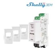 Shelly Pro3EM-3CT63 μονοφασικός & τριφασικός μετρητής ενέργειας τοποθέτηση σε ράγα DIN Shelly Pro3EM-3CT63 μονοφασικός & τριφασικός μετρητής ενέργειας τοποθέτηση σε ράγα DIN
