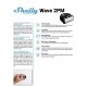 Έξυπνος διακόπτης Shelly Qubino Wave 2PM 2 καναλιών 16A χαμηλής κατανάλωσης για τον έλεγχο 2 ανεξάρτητων συσκευών