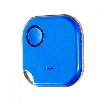 Shelly BLU Button1 για τον έλεγχο συσκευών και λειτουργία "Find me" σε μπλε χρώμα