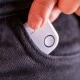 Shelly BLU Button1 σε λευκό χρώμα για τον έλεγχο smart συσκευών