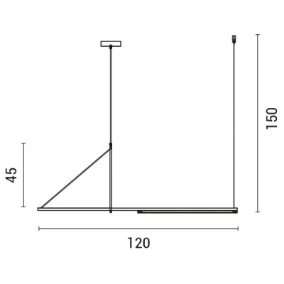 Led κρεμαστό φωτιστικό 15W θερμό φως 3000k 1275lm δέσμης 110° μαύρο 25000h Led κρεμαστό φωτιστικό 15W θερμό φως 3000k 1275lm δέσμης 110° μαύρο 25000h