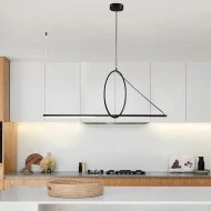 Led κρεμαστό φωτιστικό 15W θερμό φως 3000k 1275lm δέσμης 110° μαύρο 25000h Led κρεμαστό φωτιστικό 15W θερμό φως 3000k 1275lm δέσμης 110° μαύρο 25000h