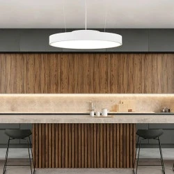 Led κρεμαστό φωτιστικό 70W θερμό φως 3000k 5600lm εσωτερικού χώρου IP20