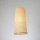 Φωτιστικό κρεμαστό μονόφωτο Ε27 MAX 60W D300x600H από bamboo IP20 Φωτιστικό κρεμαστό μονόφωτο Ε27 MAX 60W D300x600H από bamboo IP20