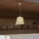 Φωτιστικό κρεμαστό μονόφωτο με ντουί Ε27 BAMBOO D400XH430 IP20 εσωτερικού χώρου Φωτιστικό κρεμαστό μονόφωτο με ντουί Ε27 BAMBOO D400XH430 IP20 εσωτερικού χώρου