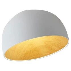 Μοντέρνο φωτιστικό πλαφονιέρα LED 20W με λευκό σώμα 3 CCT (θερμό - ενδιάμεσο - ψυχρό) εσωτερικού χώρου IP20